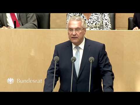 Staatsminister Herrmann im Bundesrat zu bayerischen Initiativen zur Inneren Sicherheit - Bayern