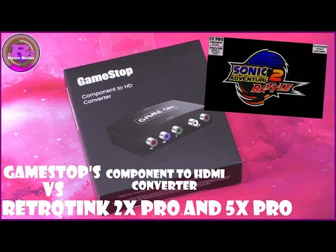 GameStop's Component to HDMI Converter vs The RetroTINK 2X Pro and 5X Pro (Pt3)