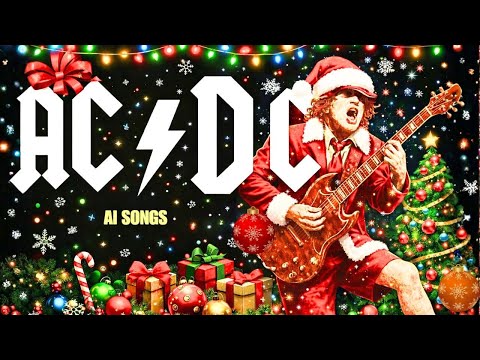 Top Christmas Rock Anthems Ever – AC/DC–Inspired Hard Rock AI