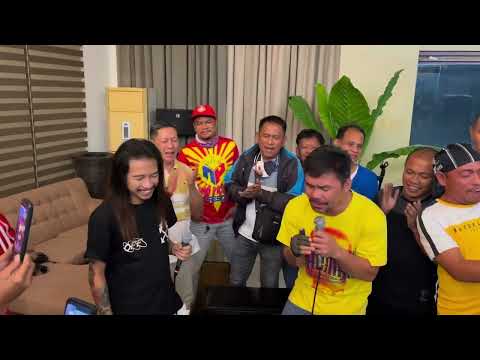 Senator Manny Pacquiao and Limuel Llanes - Bed Of Roses