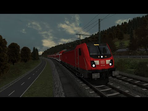 Train Simulator 2022/ Passau- Regensburg (RSSLO)/ Mit der neuen BR 147 unterwegs/ Alf_Jenco/ PC/ Deu