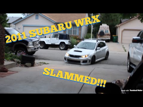 COILOVER INSTALL ON A 2011 WRX!!