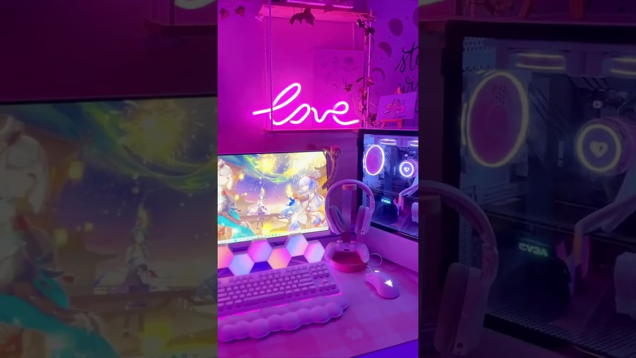 Unboxing InnoAura Love & Heart Neon Signs (shot by deerlyrae)