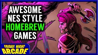 Awesome NES Style Homebrew Games | Friday Night Arcade