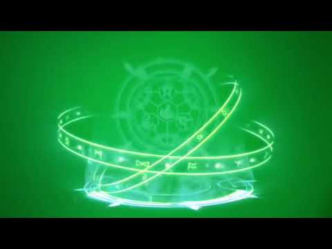 Green screen super power effect