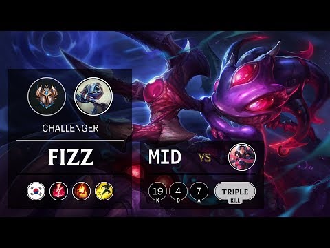 Fizz Mid vs Irelia - KR Challenger Patch 9.10