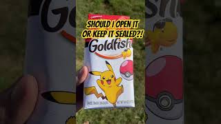 Keep it sealed? #pokemon #pokemonchannel #pokemonmerchandise #pokemongoldfish #pikachu #squirtle