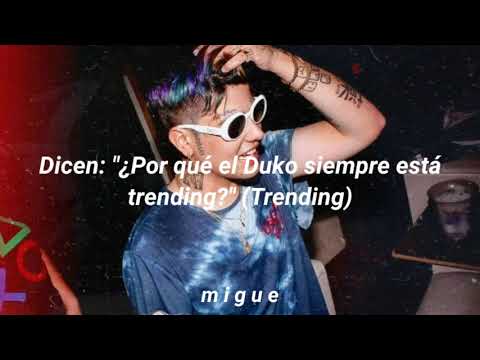 Duki, Ca7riel - Muero De Fiesta Este Finde (Letra // Adelanto) Disco Duki 2021