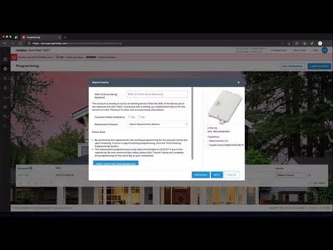 How to replace a 3G communicator with an LTE communicator in AlarmNet 360 - Resideo