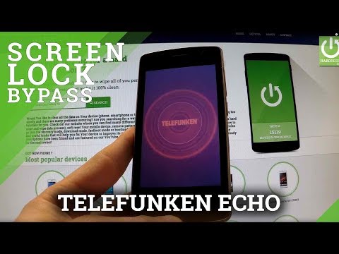 Hard Reset TELEFUNKEN Echo - bypass Screen Pattern by Recovery Mode