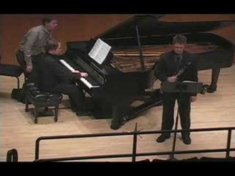 Corigliano Clarinet Concerto I. Cadenzas