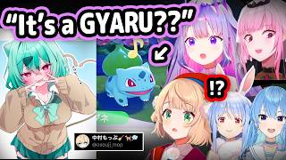 Ui Mama and HoloGirls React To JP Bulbasaur Talking Like a Gyaru【Hololive】