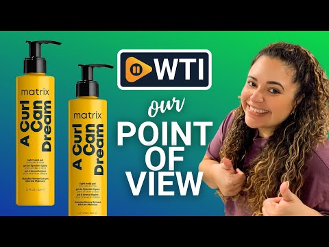 Matrix A Curl Can Dream Light Hold Gel | Defines Curls Without Flaking or Crunch | For Curly & Coily Hair | Silicone - WTI product video review