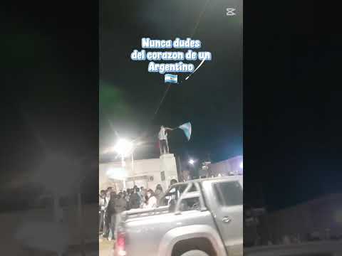 #Carmen de areco. Gracias argentina, Gracias messi lo dieron todooo❤️