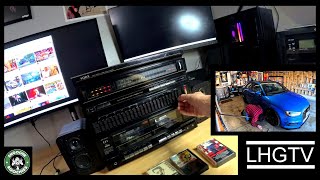 LHGTV // 80's Nostalgia // Repairing a YORX M2203 Dual Tape Deck Stereo //