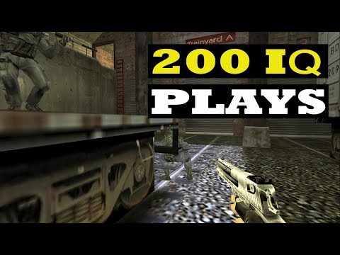 CS 1.6 - WHEN PROS Enter 200 IQ MODE (Smart Plays)