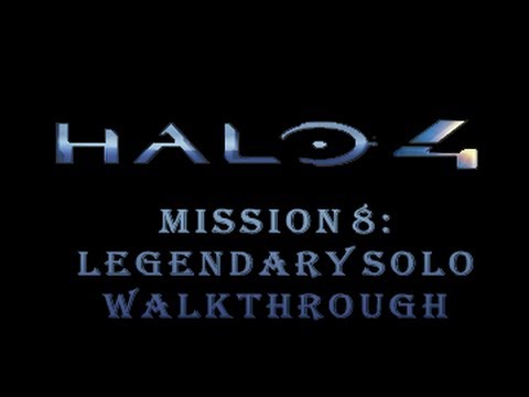 Halo 4: Mission 8 - Legendary Solo Walkthrough (Midnight)
