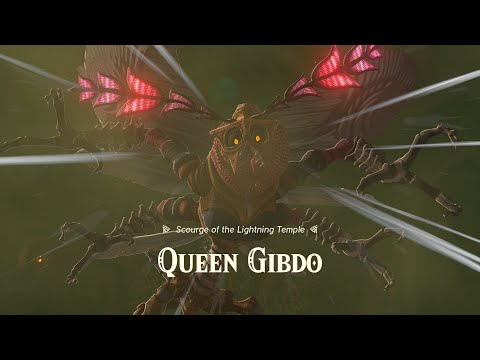 Tears of the Kingdom - Lightning Temple - Boss Fight (Queen Gibdo)