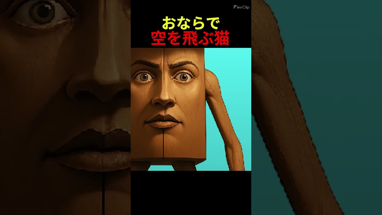 おならで空を飛ぶよ #shorts #ブレインロット