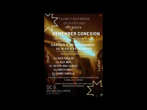 1113 - REMEMBER CONEXION Dj Rafeta Vinilo  Zaragoza  8/11/2025