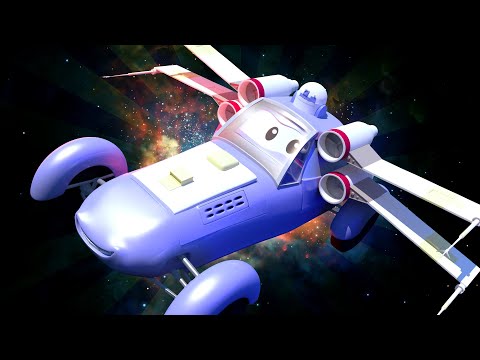 Trkaći Auto Katy je X-wing (iz Ratova Zvijezda) - Tomova Lakirnica u Auto Gradu 🎨 Crtići sa autima