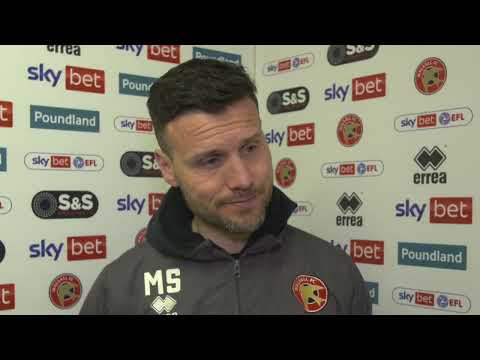 Post-match: Mat Sadler on the defeat against Bradford City