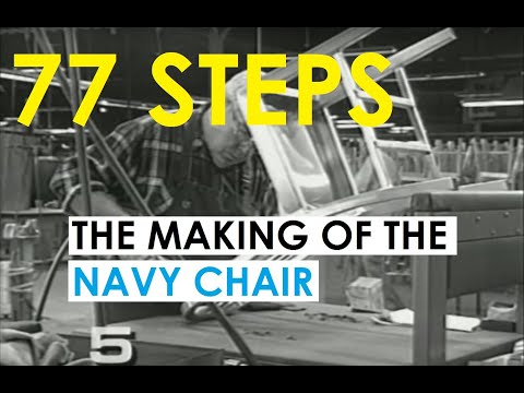 Antonio Larosa of Larosa Design added some cool music to the making of the Emeco 1006.