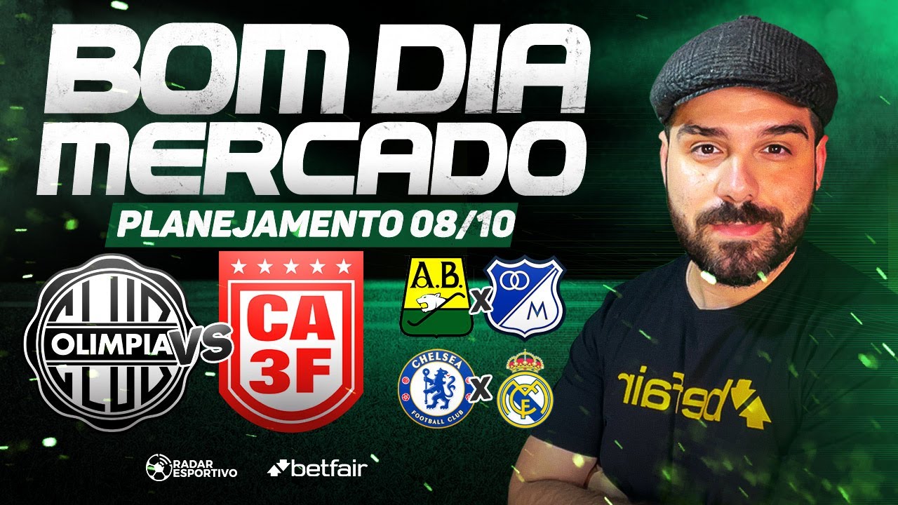 Planejamento para Trader Esportivo - Dia 08/10/24