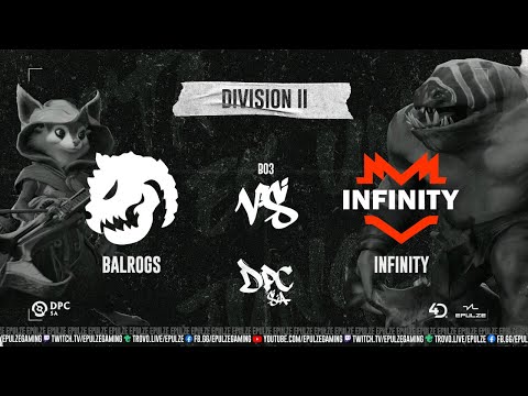 Game 2 | Infinity vs. Balrogs | SA DPC Division II | Snare & Astini