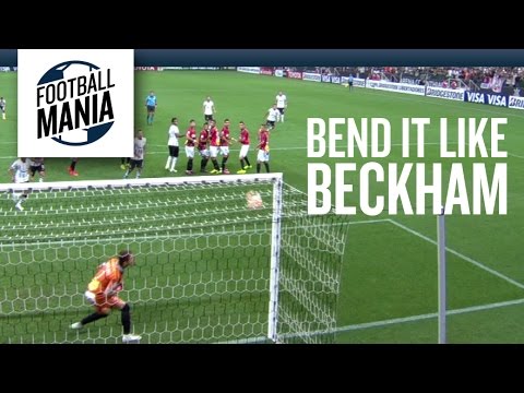 Spectacular Free Kick - Jadson (Corinthians/BRA) bend it like Beckham