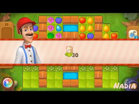 Gardenscapes Level 25. No Boosters used