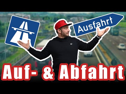 DU kommst NICHT auf die AUTOBAHN? Autobahn Auf- & Abfahrt 🚗