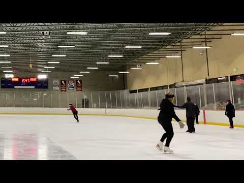 Adult Figure Skating Lesson on MIF
