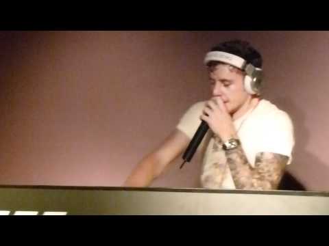 Danny Jones (McFly) DJing at Bar One in Sheffield 28/09/11 (Part 3 - Take Me There) [HD]