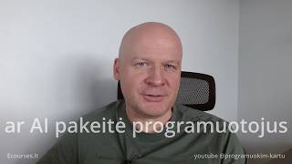 Ar AI jau pakeitė programuotojus?