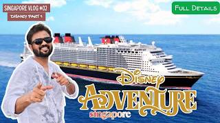 Disney Adventure Cruise Ship FULL Check in Guide | Singapore City | Singapore Vlog #02