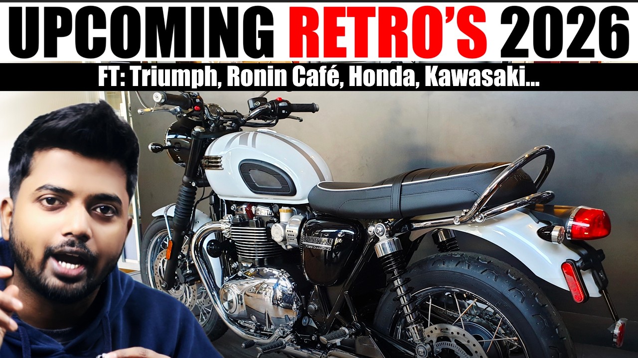Top 05 Upcoming Retro-Style Bike Launches 2026 FT: Bonneville, Ronin Cafe Racer & More...
