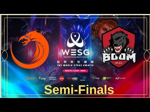TNC vs BOOM ID Highlights Game 1 & 2 Dota 2 WESG Semi-Finals