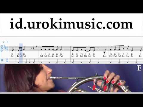 Belajar French Horn Lady Gaga, Bradley Cooper - Shallow Not Tabulasi um-i592