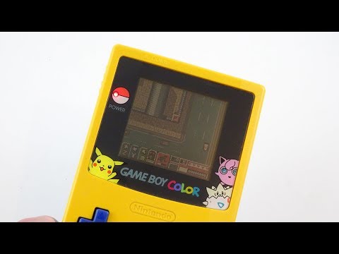 Gameboy Color Pokemon Pikachu edition - yellow and blue - eBay Demo
