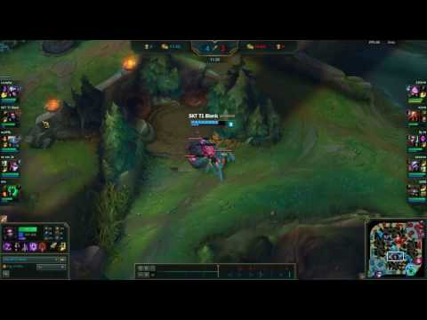 [Fastplay] SKT T1 Blank pick Elise vs Master Gragas | PATCH 7.5 | SEASON 7