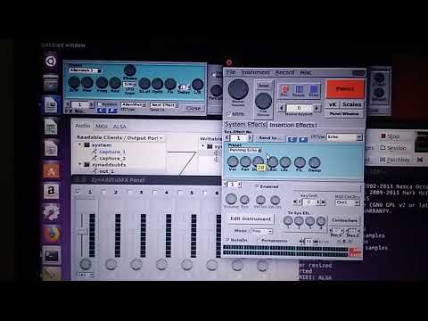 Zynaddsubfx Demo on Ubuntu