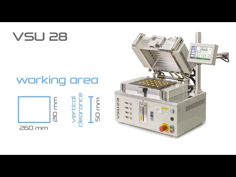 vsu28 - vacuum reflow solder oven