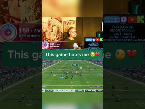 This game officially hates me, watch this play 🫩