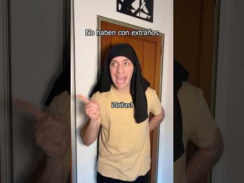 No hablen con extraños 😰 #youtubeshorts #shorts