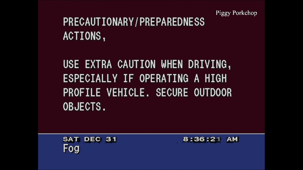 EAS Child Abduction Emergency (AMBER Alert) Los Angeles, California (New Years Eve)