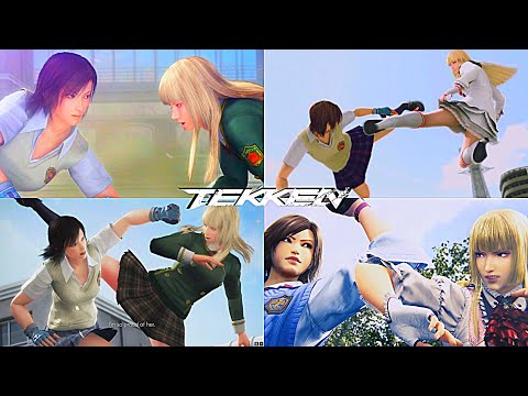 Asuka x Lili ALL Endings - Tekken 8