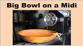 Turn a Large Bowl on Laguna 12|16 Midi Lathe