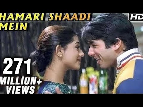 Hamari Shaadi Mein - Vivah - Shahid Kapoor, Amrita Rao - Superhit Bollywood Song