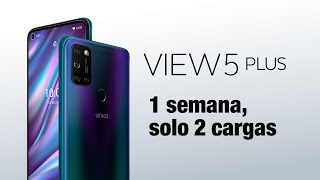 Wiko View5 Plus - 1 semana de uso, solo 2 cargas anuncio